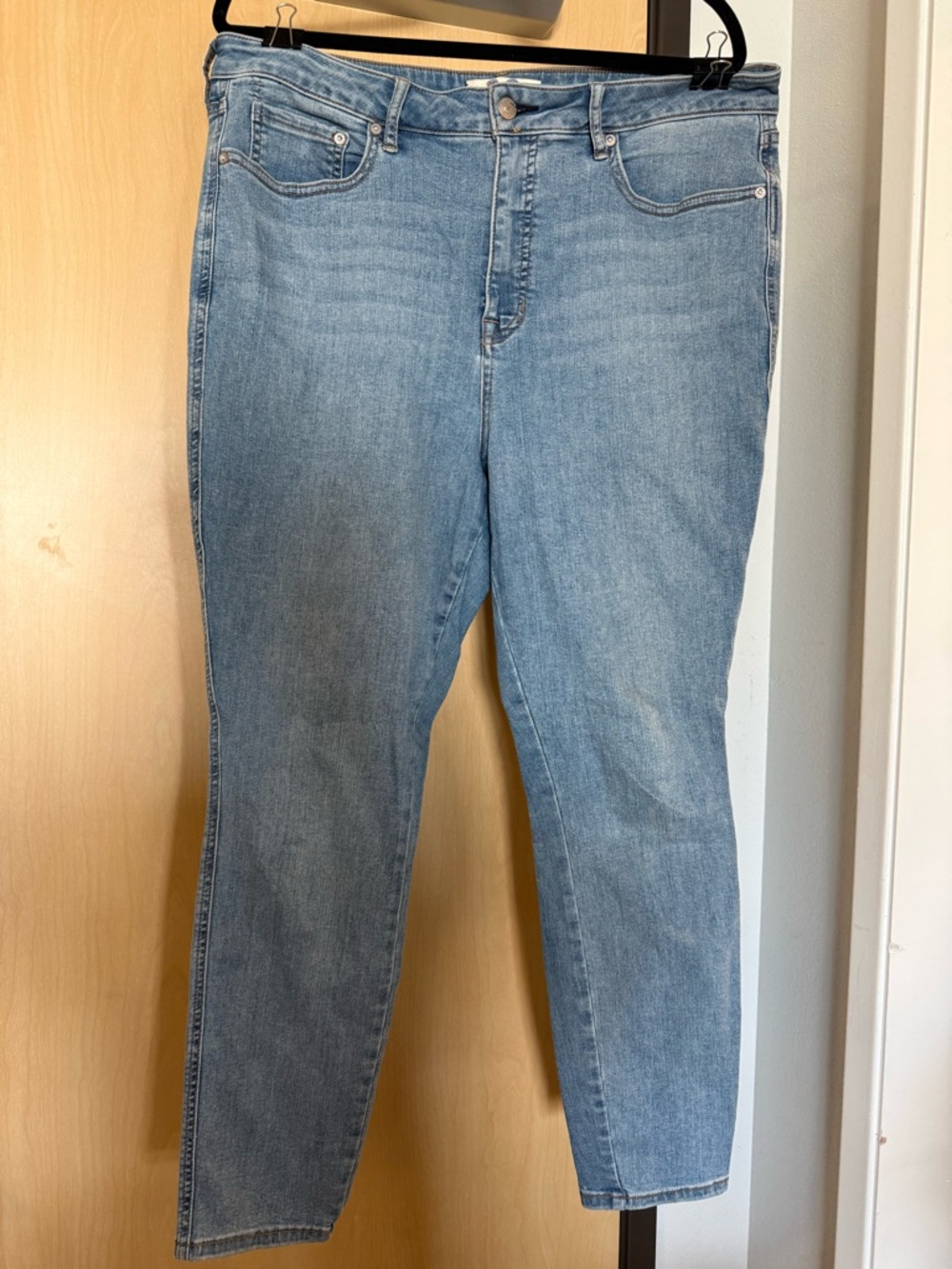 Free People Light Blue Skinny Jeans